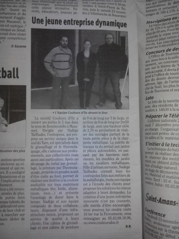 Couleurs d’Oc dans le Tarn Libre